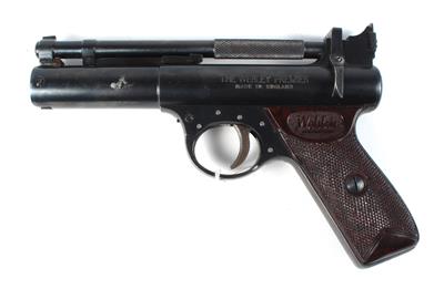 Druckluftpistole, Webley  &  Scott - Birmingham, Mod.: Premier, Kal.: 4,5 mm, - Jagd-, Sport- und Sammlerwaffen
