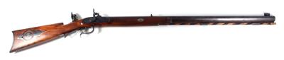 Perkussionsbüchse, unbekannter, möglicherweise österreichischer Hersteller, Mod.: Hawken Rifle, Kal.: .45", - Jagd-, Sport- und Sammlerwaffen