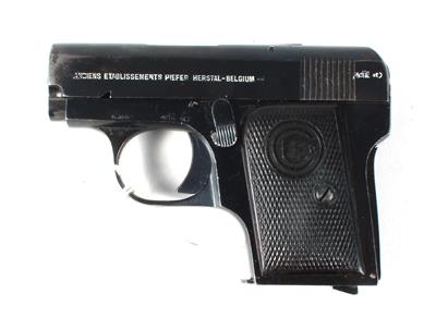 Pistole, Anciens Etablissements Pieper - Herstal, Mod.: Westentaschenpistole, Kal.: 6,35 mm, - Lovecké, sportovní a sběratelské zbraně