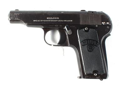 Pistole, Manufacture Liegeoise d'Armes a Feu Robar et Cie - Lüttich, Mod.: Melior (neues Modell), Kal.: 7,65 mm, - Lovecké, sportovní a sběratelské zbraně