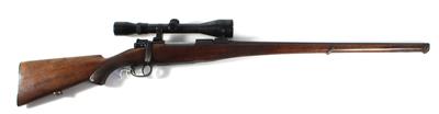 Repetierbüchse, unbekannter Hersteller, Mod.: jagdlicher Mauser 98, Kal.: 5,6 x 57, - Lovecké, sportovní a sběratelské zbraně