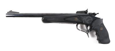 Kipplaufpistole, Thompson Center, Mod.: Contender, Kal.: 7 mm T/CU, - Sporting and Vintage Guns