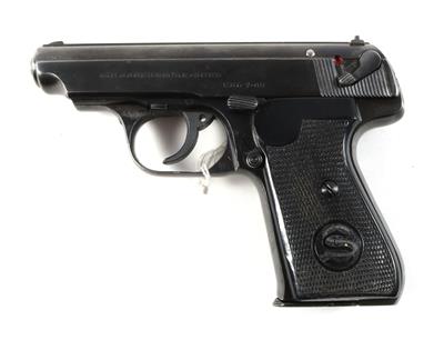 Pistole, Sauer  &  Sohn - Suhl, Mod.: 38 der deutschen Polizei, Kal.: 7,65 mm, - Jagd-, Sport- und Sammlerwaffen