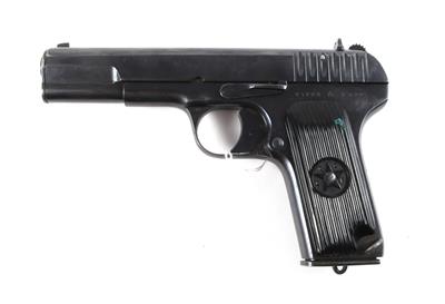 Pistole, unbekannter, russischer Hersteller, Mod.: Tokarev TT33, Kal.: 7,62 mm Tok., - Jagd-, Sport- und Sammlerwaffen