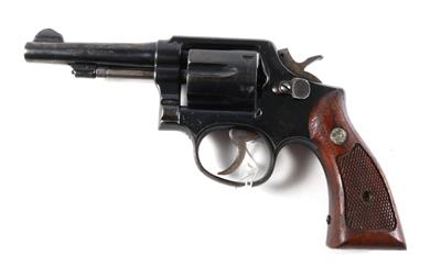 Revolver, Smith  &  Wesson, Mod.: postwar .38 Military  &  Police ('Pre-Model 10'), Kal.: .38 Spez., - Lovecké, sportovní a sběratelské zbraně