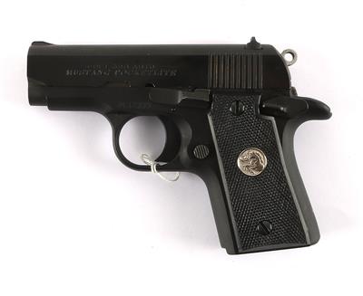 Pistole, Colt, Mod.: Mustang Pocketlite, Kal.: 9 mm kurz, - Sporting and Vintage Guns