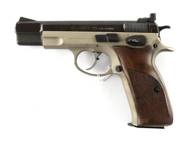 Pistole, CZ, Mod.: 75 bicolor, Kal.: 9 mm Para, - Lovecké, sportovní a sběratelské zbraně