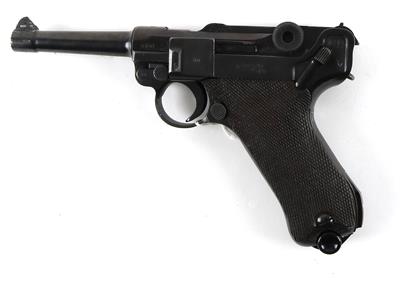Pistole, Mauser - Oberndorf, Mod.: P08, Kal.: 9 mm Para, - Jagd-, Sport- und Sammlerwaffen