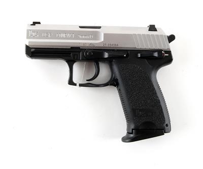 Pistole, Heckler  &  Koch, Mod.: USP COMPACT, Kal.: 9 mm Para, - Armi da caccia, competizione e collezionismo