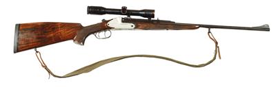 Kipplaufbüchse, unbekannter Ferlacher Hersteller, Kal.: .222 Rem., - Jagd-, Sport- und Sammlerwaffen