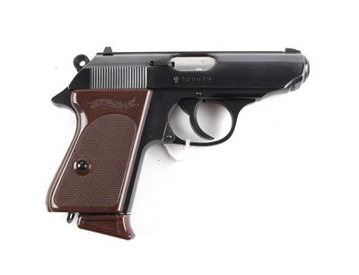 Pistole, Walther - Ulm, Mod.: PPK, Kal.: .22 l. r., - Jagd-, Sport- und Sammlerwaffen