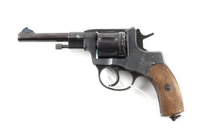 Revolver, kaiserliche Tulaer Waffenmanufaktur, Mod.: Nagant 1895 Offiziersmodell, Kal.: 7,62 mm Nagant, - Jagd-, Sport- und Sammlerwaffen