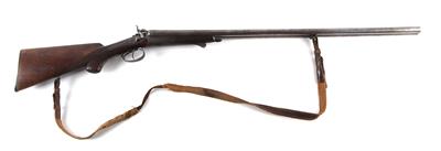 Hahnflinte mit Damastläufen, Peter Wernig - Ferlach, Kal.: 16, - Sporting and Vintage Guns