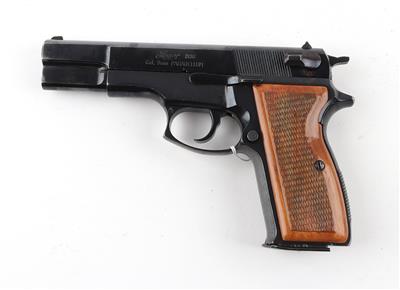 Pistole, FEG/Luger, Mod.: M90, Kal.: 9 mm Para, - Jagd-, Sport- und Sammlerwaffen
