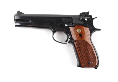 Pistole, Smith  &  Wesson, Mod.: 52-1, Kal.: .38 Spez. Mid Range, - Lovecké, sportovní a sběratelské zbraně
