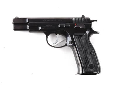 Pistole, CZ, Mod.: 75, Kal.: 9 mm Para, - Jagd-, Sport- und Sammlerwaffen