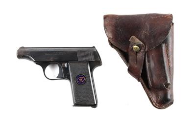 Pistole, Walther - Zella/Mehlis, Mod.: 8, 2. Ausführung, Kal.: 6,35 mm, - Jagd-, Sport- und Sammlerwaffen