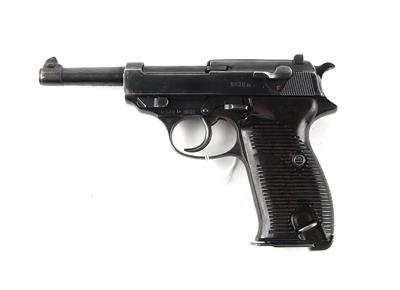 Pistole, Walther - Zella/Mehlis, Mod.: P38, Kal.: 9 mm Para, - Jagd-, Sport- und Sammlerwaffen