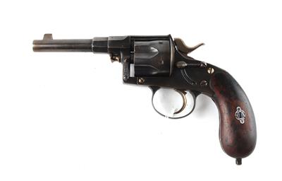 Revolver, unbekannter deutscher Hersteller, Mod.: deutscher Reichsrevolver M1883, Kal.: vermutl. 10,6 mm deut. Ord., - Armi da caccia, competizione e collezionismo