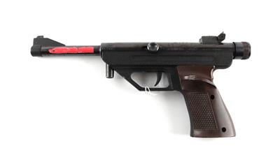 Co2-Pistole, Hämmerli Single, Mod.: D, Kal.: 4,5 mm, - Lovecké, sportovní a sběratelské zbraně