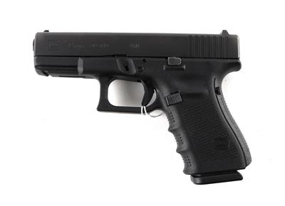 Pistole, Glock, Mod.: 19 Gen 4, Kal.: 9 mm Para, - Jagd-, Sport- und Sammlerwaffen