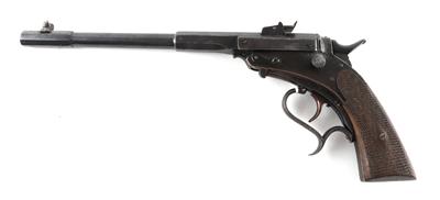 Scheibenpistole, unbekannter deutscher Hersteller, Kal.: vermutlich .22, - Sporting and Vintage Guns