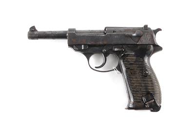 Pistole, Mauser - Oberndorf, Mod.: Walther P38, Kal.: 9 mm Para, - Jagd-, Sport- und Sammlerwaffen