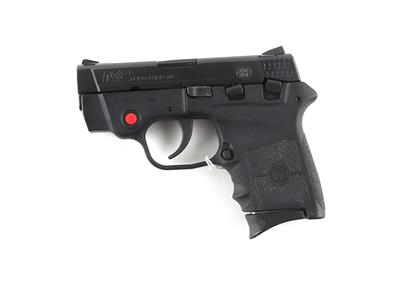 Pistole, Smith  &  Wesson, Mod.: M & P Bodyguard 380 mit Laser, Kal.: 9 mm kurz, - Jagd-, Sport- und Sammlerwaffen