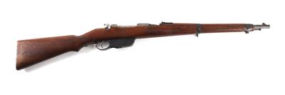 Reptierbüchse, Steyr, Mod.: Repetierkarabiner mit oberem Stutzenring M1895, Kal.: 8 x 50R, - Armi da caccia, competizione e collezionismo