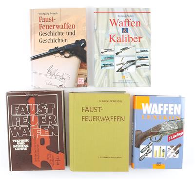 Konvolut Bücher, 5 Stück: - Sporting and Vintage Guns