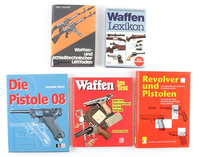 Konvolut Bücher, 5 Stück: - Lovecké, sportovní a sběratelské zbraně