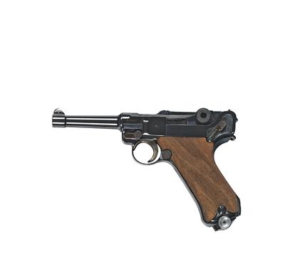 Pistole, Mauser, Mod.: P08, Sonderedition 1997 - Hauptteile nummerngleich, Kal.: 9 mm Para, - Jagd-, Sport- und Sammlerwaffen