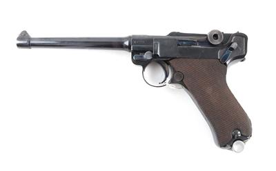 Pistole, Mauser - Oberndorf, Mod.: P08, Kal.: 9 mm Para, - Jagd-, Sport- und Sammlerwaffen