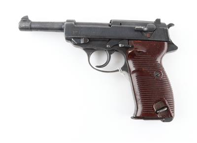 Pistole, Spreewerke - Berlin, Mod.: Walther P38, Kal.: 9 mm Para, - Jagd-, Sport- und Sammlerwaffen