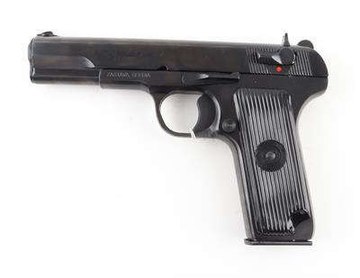 Pistole, Zavodi Crvena Zastava, Mod.: M57 A (System Tokarev), Kal.: 7,62 mm Tok., - Jagd-, Sport- und Sammlerwaffen