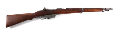 Repetierbüchse, Waffenfabrik Steyr, Mod.: Repetierkarabiner mit oberem Stutzenring System Mannlicher M1895, Kal.: 8 x 50R, - Sporting and Vintage Guns