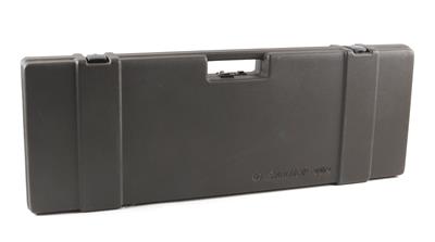 Waffenkoffer für Sauer 202, graubrauner Kunststoffkoffer mit Schaumstoffeinlage, - Sporting and Vintage Guns