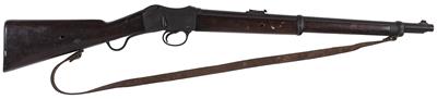 Büchse, OEWG - Steyr, Mod.: Karabiner System Peabody-Martini aus 1883, Kal.: 11,2 mm (vermutlich 11 x 59), - Armi da caccia, competizione e collezionismo