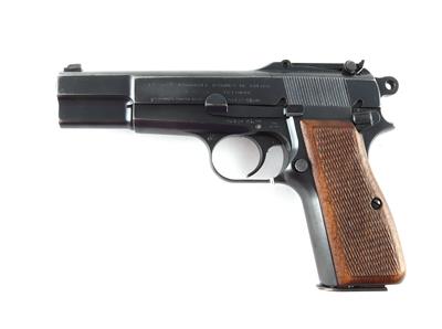 Pistole, FN - Browning, Mod.: 1935 HP der belgischen Armee, Kal.: 9 mm Para, - Jagd-, Sport- u. Sammlerwaffen