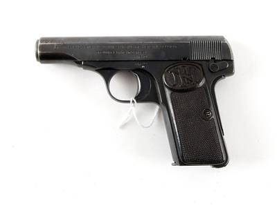 Pistole, FN - Browning, Mod.: 1910, Kal.: 7,65 mm, - Jagd-, Sport- u. Sammlerwaffen