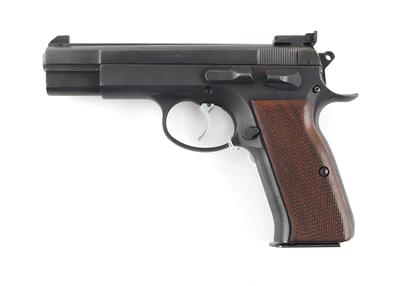 Pistole, Fratelli Tanfoglio S. N. C. - Italien, Mod.: Luger M75, Kal.: 9 mm Para, - Jagd-, Sport- u. Sammlerwaffen