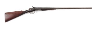 Hahn-Damastdoppelflinte, E. Parker  &  Sons - Birmingham, Kal.: 16, - Sporting and Vintage Guns