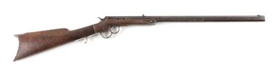 Kipplaufbüchse, Frank Wesson Carbine, Mod.: Double Trigger Typ II, build before 1877!, Kal.: vermutlich .22, - Jagd-, Sport- und Sammlerwaffen
