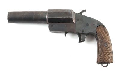 Leuchtpistole, Izhevsk, Mod.: 1926 Baujahr 1943, Kal.: 4, - Jagd-, Sport- und Sammlerwaffen