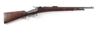 Büchse, OEWG - Steyr, Mod.: österreichisches Extra-Korps-Gewehr M1873/77 System Werndl umgebaut auf Karabiner M 1873/77, Kal.: 11 mm, - Armi da caccia, competizione e collezionismo