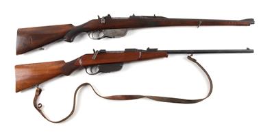 Konvolut aus zwei jagdlichen M95, Kal.: 8 mm, - Armi da caccia, competizione e collezionismo