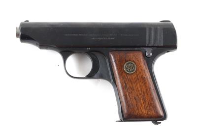 Pistole, Deutsche Werke - Erfurt, Mod.: Ortgies-Pistole, Kal.: 6,35 mm, - Jagd-, Sport- u. Sammlerwaffen