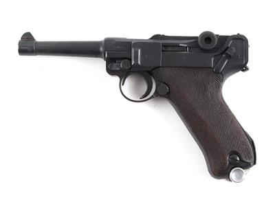 Pistole, DWM, Mod.: P08 der deutschen Polizei, Kal.: 9 mm Para, - Armi da caccia, competizione e collezionismo