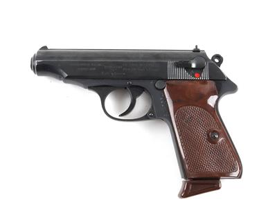 Pistole, Manurhin, Mod.: Walther PP der österreichischen Sicherheitswache, Kal.: 7,65 mm, - Jagd-, Sport- u. Sammlerwaffen