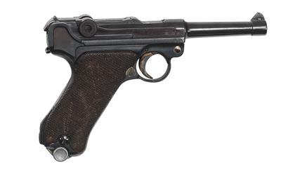 Pistole, Mauser, Mod.: P08, Kal.: 9 mm Para, - Armi da caccia, competizione e collezionismo